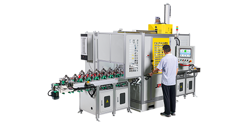 差速器壳外圆钻孔四工位全自动平衡机