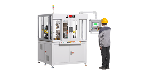 水泵电机转子两工位全自动平衡机5kg