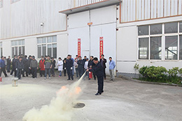 上海剑平“消防演习”提升安全防火活动