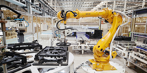 冷凝风扇组装装配线（机械手）