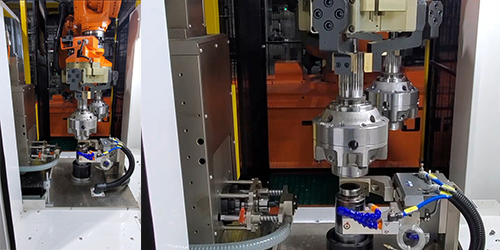 差速器壳横钻全自动平衡机