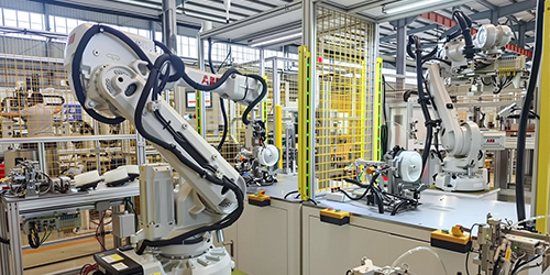 暖风机平衡机配机械手上下料&配重