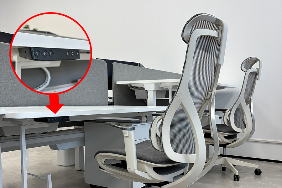 上海剑平升降办公桌